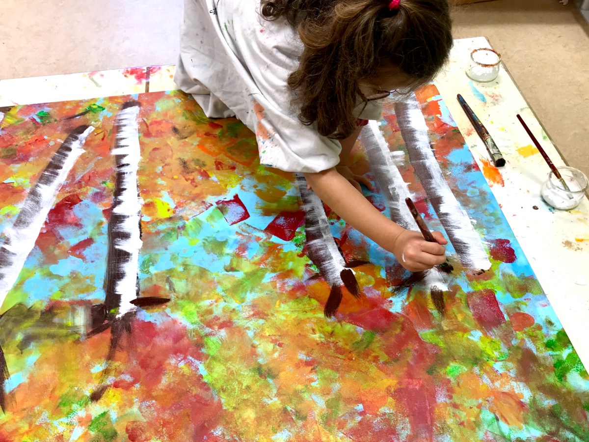 Monet in Kindergarten